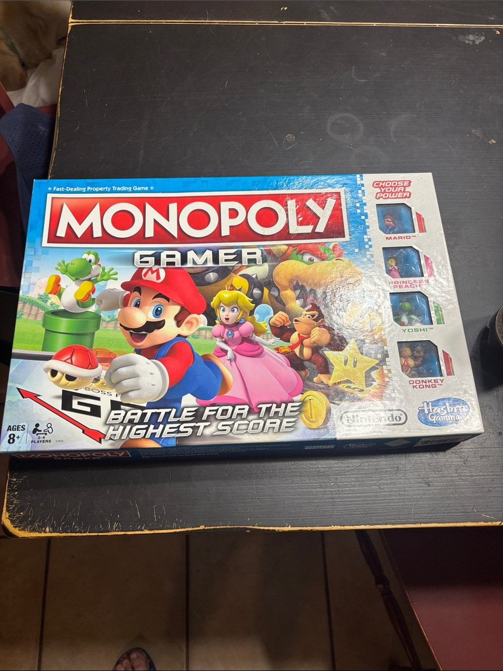 Hasbro Monopoly Gamer Board Game - Blue, White, Red